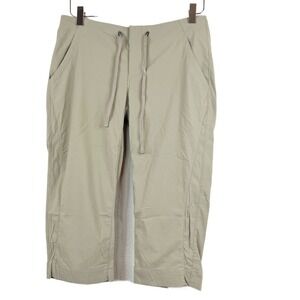 Columbia Women's Anytime Outdoor Capris Tusk Khaki Size 6